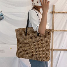 라탄사각에코백