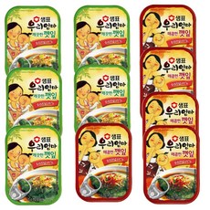 샘표반찬 매콤한깻잎 70g 5개+깨끗한깻잎70g 5개, 10개