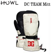 하울 스노우 보드 장갑 DC TEAM MITT 22 - 23 스키 스노보드 글러브 남자 여자 남성 여성 남여 공용, L, BONE