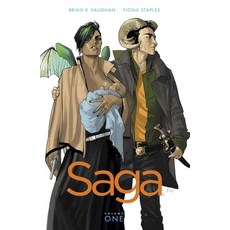 (영문도서) Saga Volume 1 Paperback, Image Comics, English, 9781607066019
