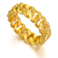 남자순금체인반지