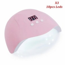 전문가용 젤네일램프 LED UV 젤 네일 레진아트 경화기 280W SUN X12MAX 빠른 폴리쉬 건조기 기계 Light For Nails 매니큐어 살롱 도구, 1개