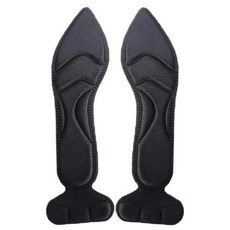 폼 신발 통기성 깔창 포스트 미끄럼 백 깔창 하이힐 아치 삽입 힐 여성용 7D 지지대 패드 소프트 메모리 방