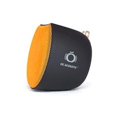 76773 OC Acoustic: Newport Plug-in 블루투스 Speaker OrangeBlack Color Designed in Orange County, One Size_One Color, One Color, 상세 설명 참조0