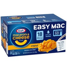 크래프트 맥 앤 치즈 디너 오리지널 38.7oz(1.09kg) KRAFT EASY MAC Original