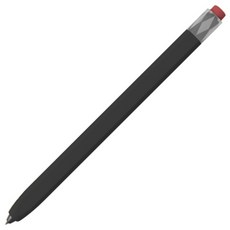 갤럭시탭 S펜 케이스 연필 모양 실리콘 S10 S9 S8 S7 플러스 울트라 FE, 블랙, 1개