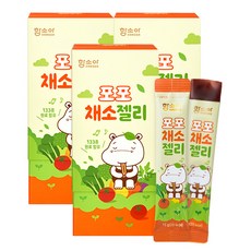 함소아 포포 채소젤리 유아젤리 14개입, 210g, 3개, 과일채소맛