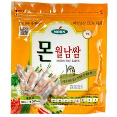 몬 월남쌈 (원형/16cm) 100g, 6개