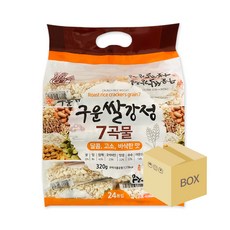 구운 쌀 강정 7곡물 box(320g x 10개입), 320g, 10개