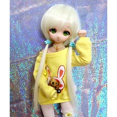 China 구체관절인형가발 1/3_SD 1/4_MSD 1/6_USD 사이즈별 인형 가발, 1/6 (머리둘레:16-16.5cm)