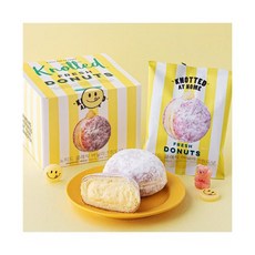 노티드 클래식 바닐라 크림 도넛 3개입 300g 1박스