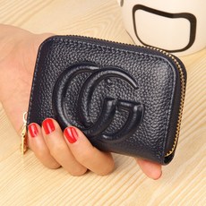 소가죽여성중지갑