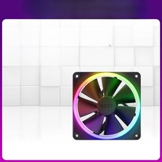  nzxtf120 RGB 컴퓨터 냉각팬 케이스 쿨러 CPU 장착팬, 블랙 F140DUO 