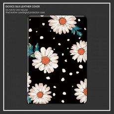 데이지 ipad 보호 케이스 air3 펜 슬롯 보호 커버 플랫 에어 보호 커버 프로 보호 커버 10.511 인치 실리콘 mini5 보호 커버 10.2 케이스 ipad2