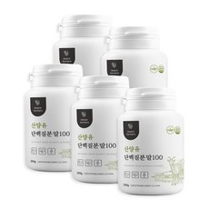 산양유 단백질 분말 가루 100% 매치파머스 프로틴 보충제 파우더 쉐이크 250g, 5통