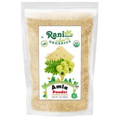 Rani Organic Amla Powder (Gooseberry Powder) 7oz (200g) ~ All Natural | No Color Gluten Friendly Veg, Rani Organic Amla Powder (Goos