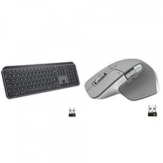 Logitech MX Keys Advanced Wireless Illuminated Keyboard-Logite Bundle with Logit, 단일상품, 단일상품
