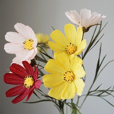 [페이퍼플라워diy]종이로 코스모스 만들기 키트