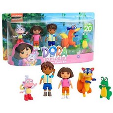 Dora the Explorer Collector Figure Set 5-Pieces Includes Dora Diego, 상세내용참조, 상세내용참조, 상세내용참조
