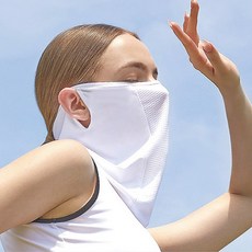 달순이네 자외선차단마스크 2개 세트 골프마스크 얼굴햇빛가리개 자전거마스크