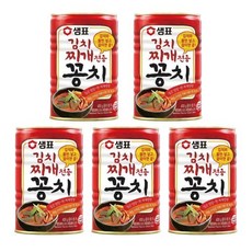 샘표 김치찌개 전용 꽁치 통조림 400g x 5개