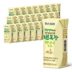 파스퇴르 무항생제 바른목장 바나나우유125ml(48팩), 단일상품, 단일상품