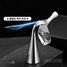 멍때리기 반중력 병따개 무한동력 과학 균형 데스크 곡예사, 실버, 1개