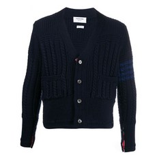 톰브라운아란케이블가디건