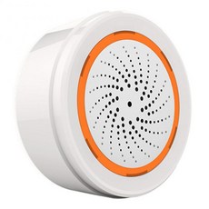 NEO ZigBee 스마트 사이렌 알람 센서 90dB 사운드 라이트 US, 01
