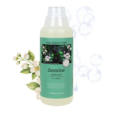 더허브스토리 아로마 버블바스 입욕제 대용량1000ml, 자스민, 1000ml, 1L, 1개