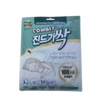 컴배트 진드기싹 시트, 50g, 3개