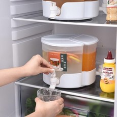 집들이 캠핑 생일파티 음료 칵테일 3종 회전 디스펜서 홈카페 음식점, 화이트, 1개
