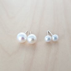 미니담수진주귀걸이