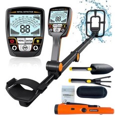 전문가용 금속 탐지기 TX-640 접이식 지하 금 탐지기 방수 검색 코일 성인용 고정밀, 없음, 4) TX640SRGP, 1개