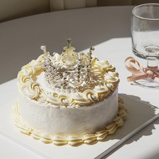 솜씨키트 빈티지 케이크 선물 인스타감성 생일 맞춤 커스텀 수제 케이크 DIY 패키지, 풀패키지, 추가안함