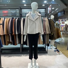 주크 아울렛 빅 세일중!! 캐시미어 빅카라 반코트 v204msg966