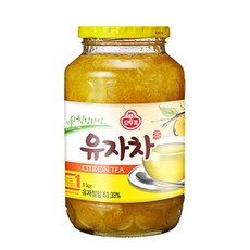오뚜기 유자차 1kg, 1개입, 5개