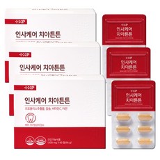 치아건강 인사케어 간편한 치아칼슘 영양제, 1박스, 180정