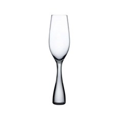 [NUDE GLASSES] Wine Party Set of 2 Champagne Glasses 와인파티 무납 크리스탈 2P세트