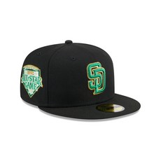 [해외] 1036258 뉴에라 모자 MLB [샌디에이고 파드리스] Metallic Green Pop 59FIFTY Hat - mlb패딩모자