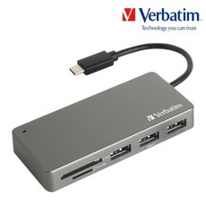 기타 바보사랑[버바팀]버바팀 USB 3.1 C타입 OTG 카드리더기 + 허브 맥북 노트북