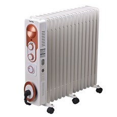 동일정밀 타이거킹 라디에이터 3000W 15핀 타이머 전기히터 8-9평형 난방 동파 결로방지