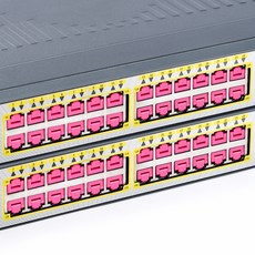 스마트키퍼 랜 포트락 / LAN보안 / 포트 잠금장치 / RJ45포트 잠금 / 다용도 에코백 증정, 랜 포트락 100개 (베이직키 미포함), 핑크