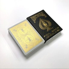 마술카드 고급 바이시클카드 메탈럭스 골드 원카드 포커 게임 카디스트리 트럼프카드