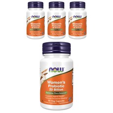  나우푸드 우먼스 프로바이오틱 유산균 200억 베지 캡슐, 4개, 50정 