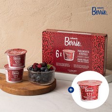 [로버츠베리에] 야생링곤베리&크랜베리 100ml 6컵 x 2개