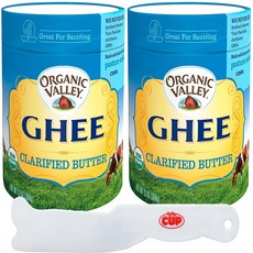 오가닉밸리 정제 유기농 기 Ghee 버터 368g 2팩, 단일상품