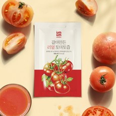 움움 갈아만든 리얼 토마토즙, 100ml, 60개 60개, 100ml