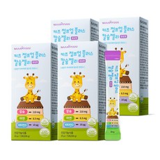 남유네 키즈 점프업 플러스 칼슘 젤리 포도맛 15포, 300g, 4박스