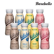 [베어벨스] 프로틴음료 밀크쉐이크 단백질음료 8병, 선택:바나나 8병